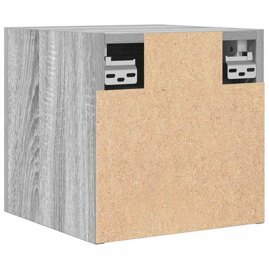 Meubles TV muraux 4 pcs Sonoma gris 30,5x30x30 cm - 6