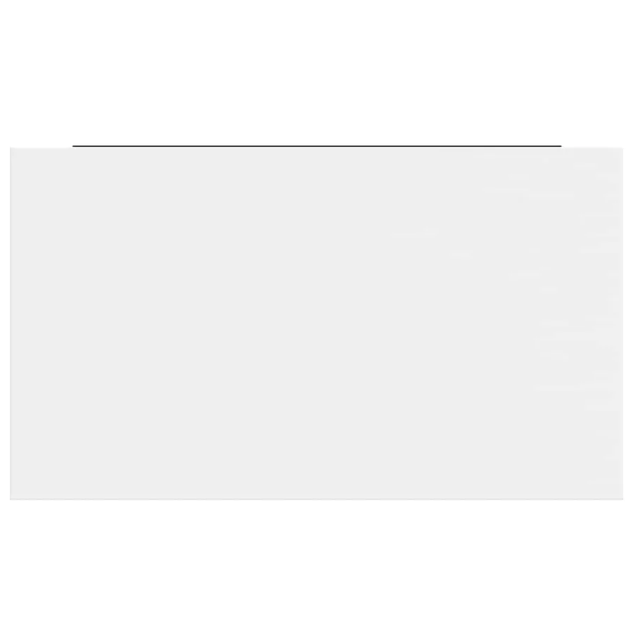 Étagère murale flottante 4 pcs Blanc brillant 40x23,5x3,8 cm MDF - 10