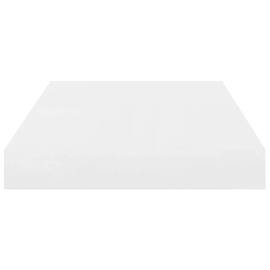 Étagère murale flottante 4 pcs Blanc brillant 40x23,5x3,8 cm MDF - 8