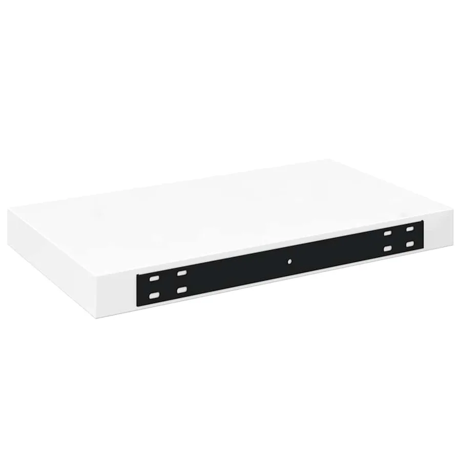 Étagère murale flottante 4 pcs Blanc brillant 40x23,5x3,8 cm MDF - 9