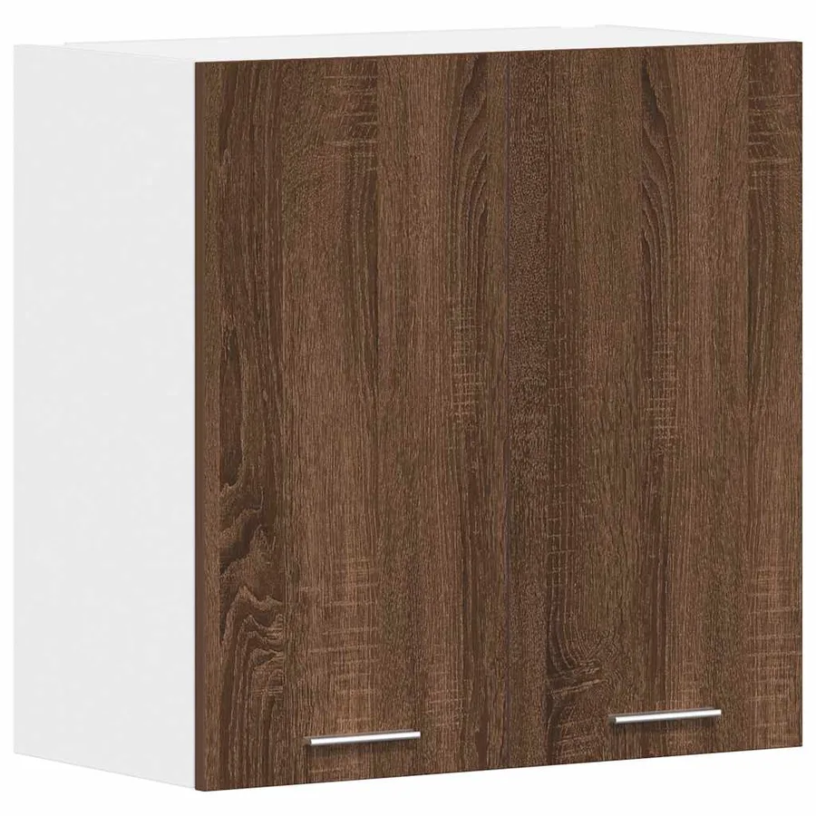 Armoire suspendue "Lyon" Chêne brun 60 x 31 x 60 cm Bois d'ingénierie - 2