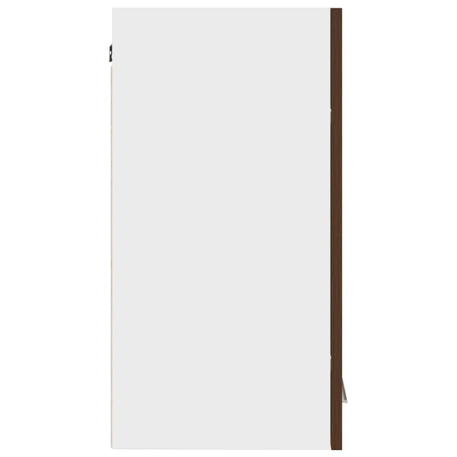 Armoire suspendue "Lyon" Chêne brun 60 x 31 x 60 cm Bois d'ingénierie - 7