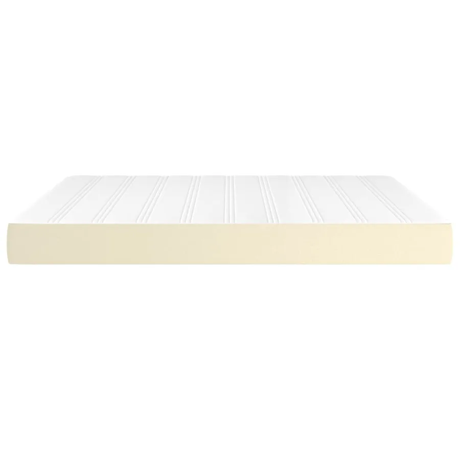 Matelas à Ressorts Ensachés Moyen 160 x 200 cm 20 cm Crème - 4