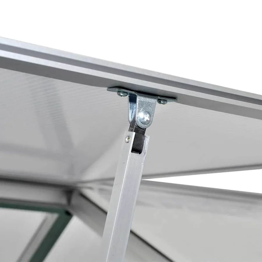 Serre Aluminium 481x250x195 cm 23,44 m³ - 4