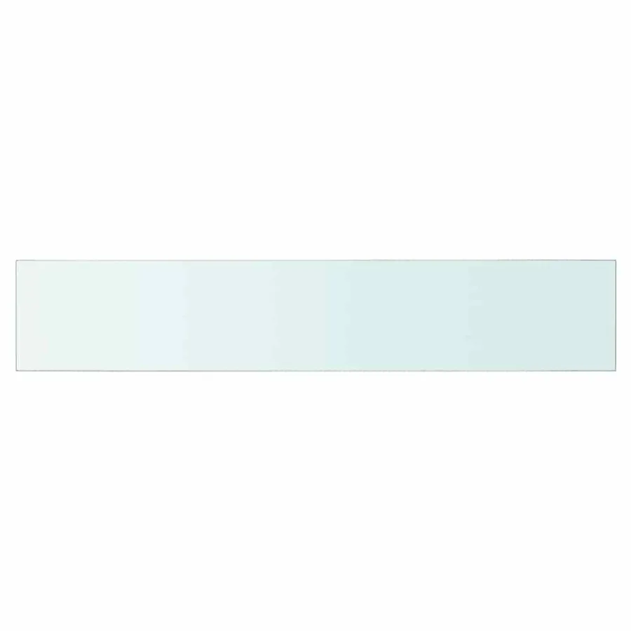 Panneau pour étagère Verre transparent 70 x 12 cm - 2