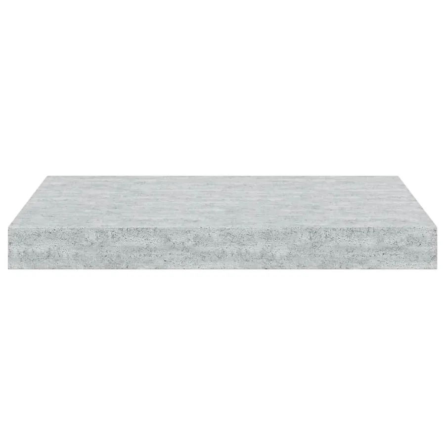 Étagères murales flottantes 2 pcs gris béton 40x23x3,8 cm MDF - 7