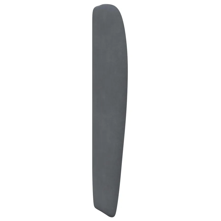 Oreille de tête de lit Gris Foncé 80 x 23 x 6 cm Velours - 5