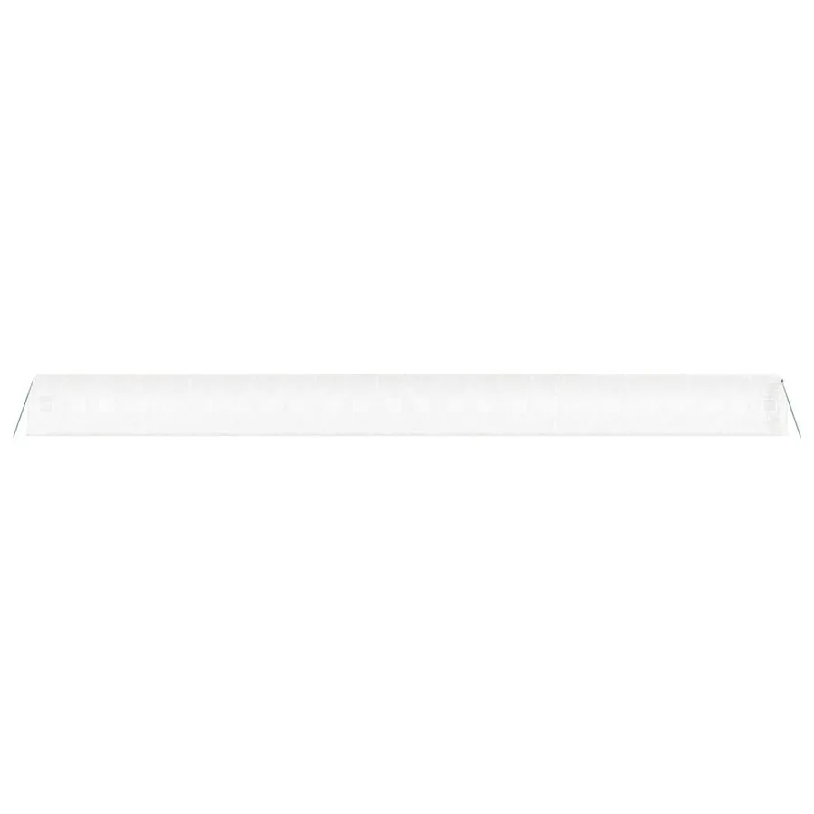 Serre avec cadre en acier blanc 48 m² 24x2x2 m - 5