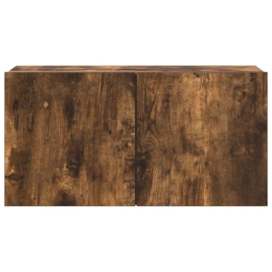 Ensemble de meubles TV 4 pcs Chêne fumé Bois d'ingénierie - 6