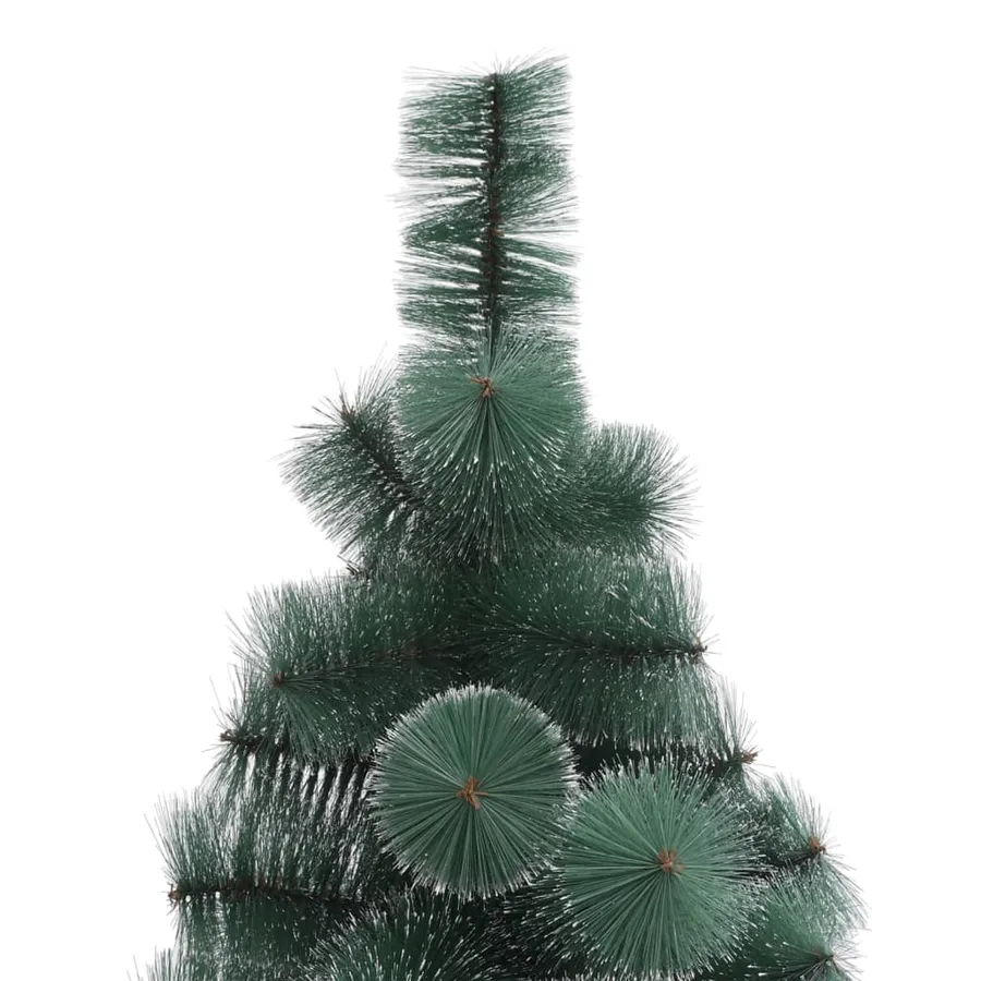 Sapin de Noël artificiel avec support Vert 180 cm PET - 3