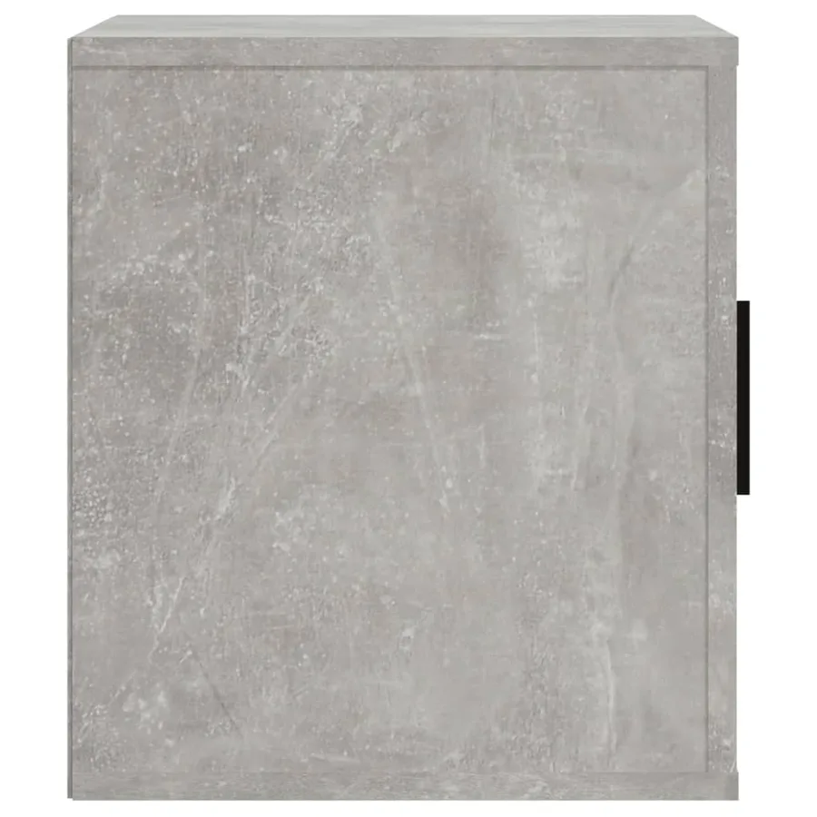 Meuble TV Gris béton 100x35x40 cm Bois d'ingénierie - 6