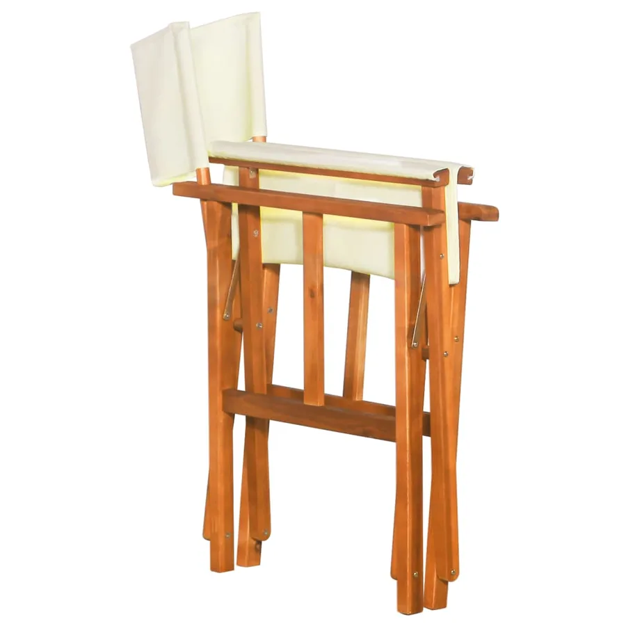 Chaises de metteur en scène lot de 2 Bois massif d'acacia - 6