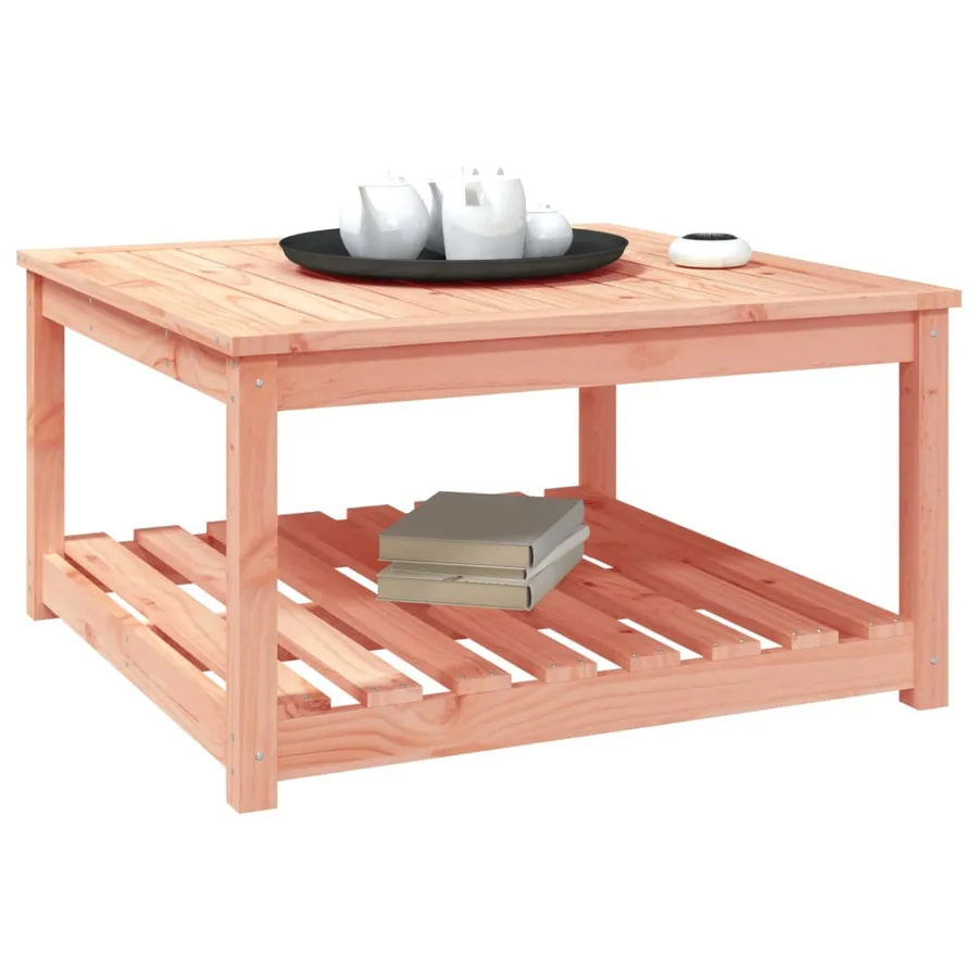 Table de jardin 82,5x82,5x45 cm bois massif de douglas - 4