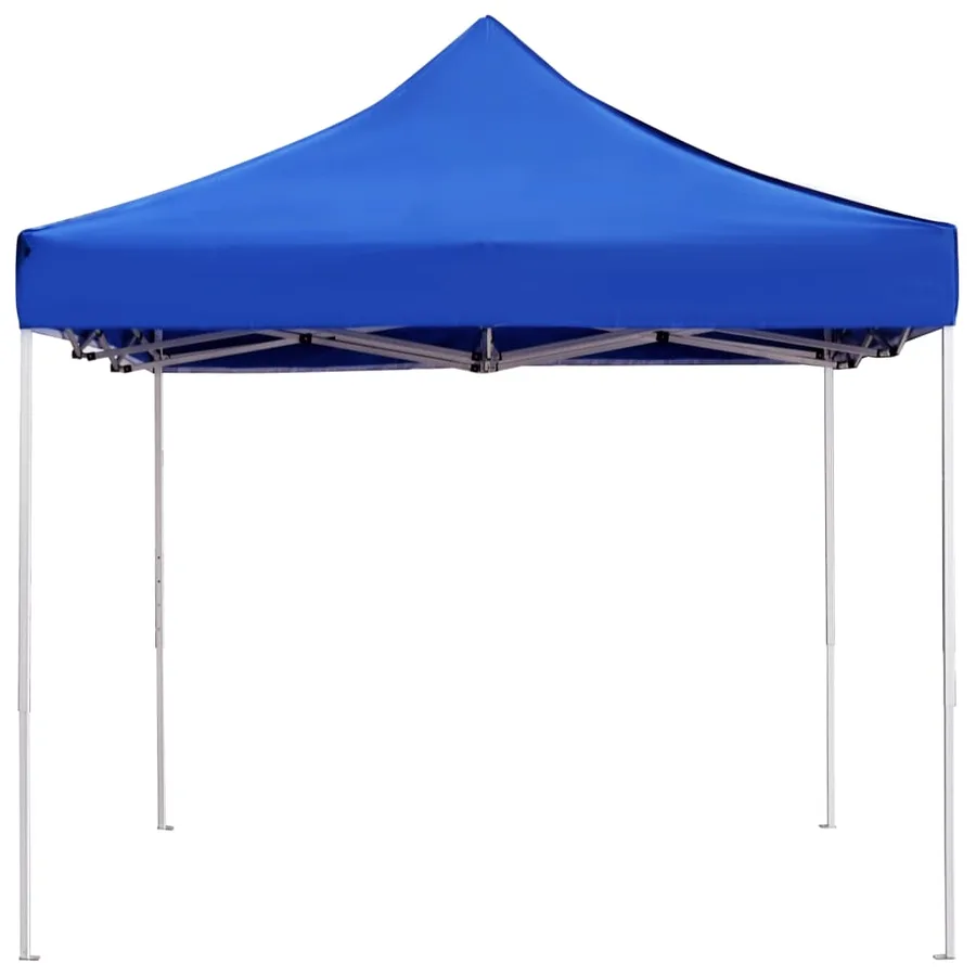 Tente de réception pliable Aluminium 4,5x3 m Bleu - 4