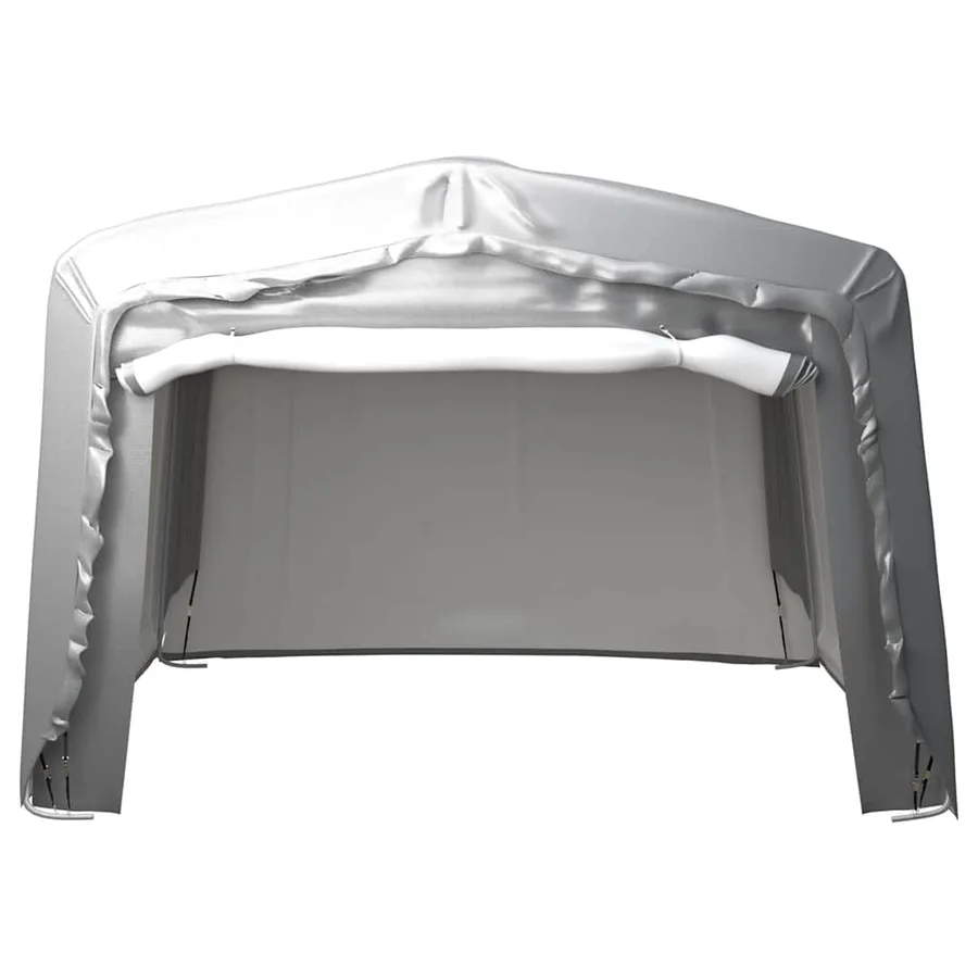 Tente de rangement 370x370 cm Acier Gris - 2