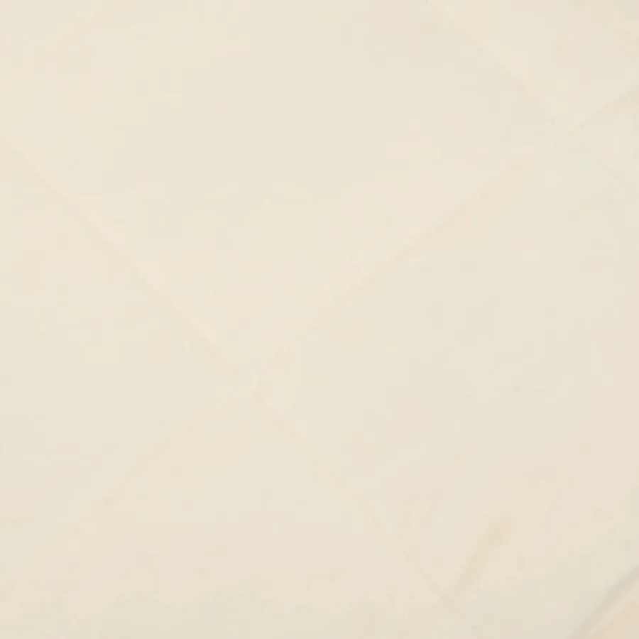 Couverture lestée Crème clair 137x200 cm 6 kg Tissu - 4