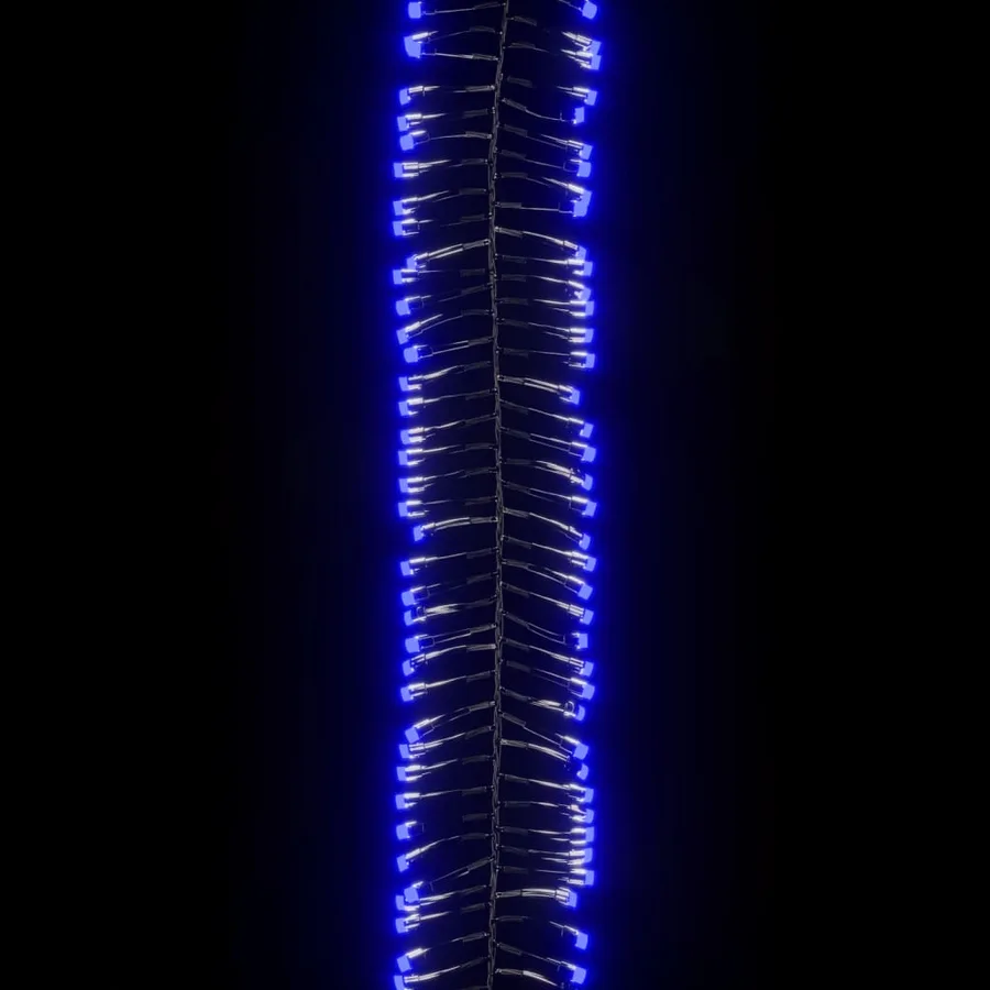 Guirlande lumineuse à LED groupées 1000 LED Bleu PVC - 5