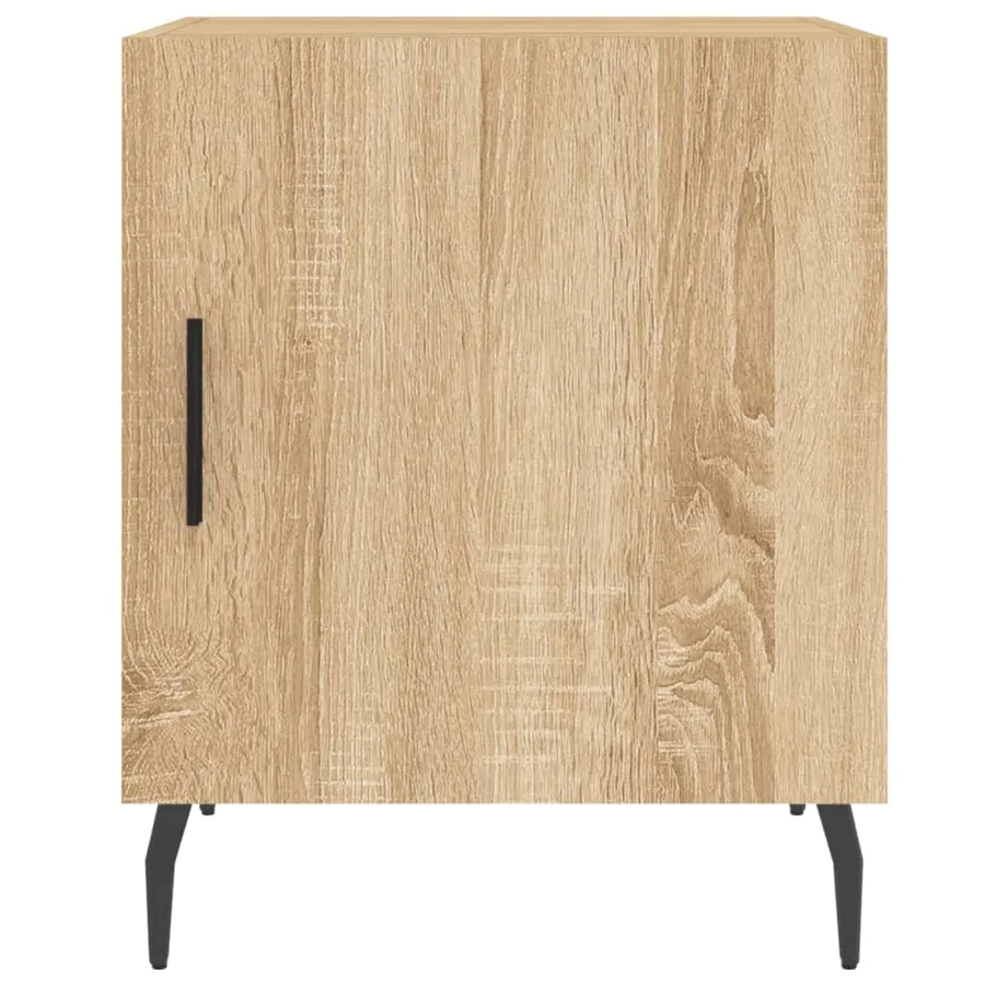 Tables de chevet 2 pcs chêne sonoma 40x40x50 cm bois ingénierie - 7