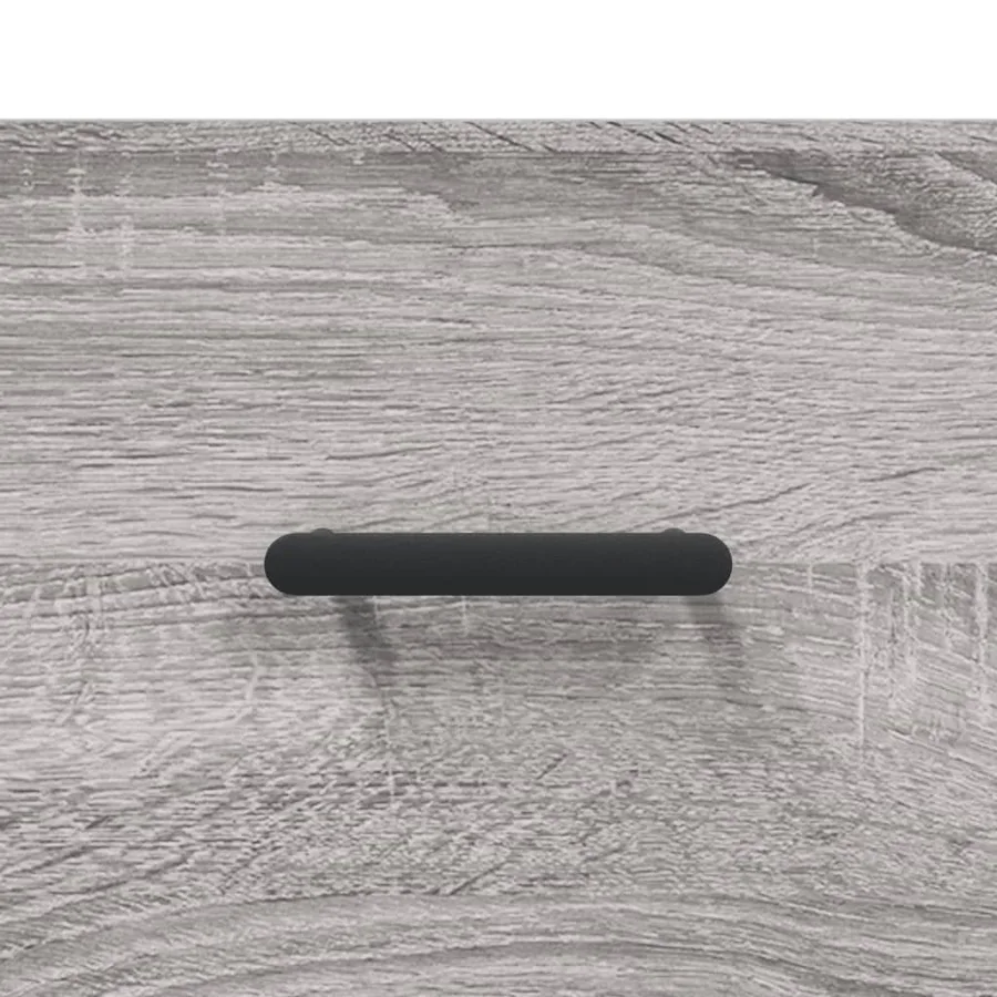 Table de chevet sonoma gris 40x40x66 cm bois d'ingénierie - 9