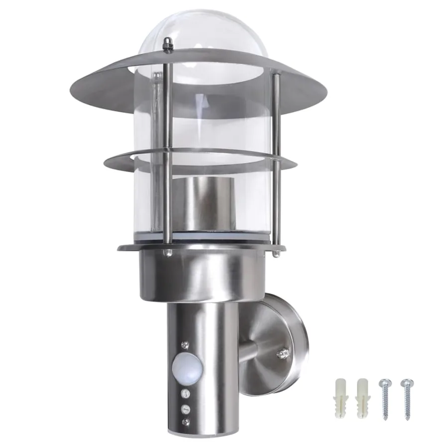 Lampe murale de patio Acier inoxydable - 3