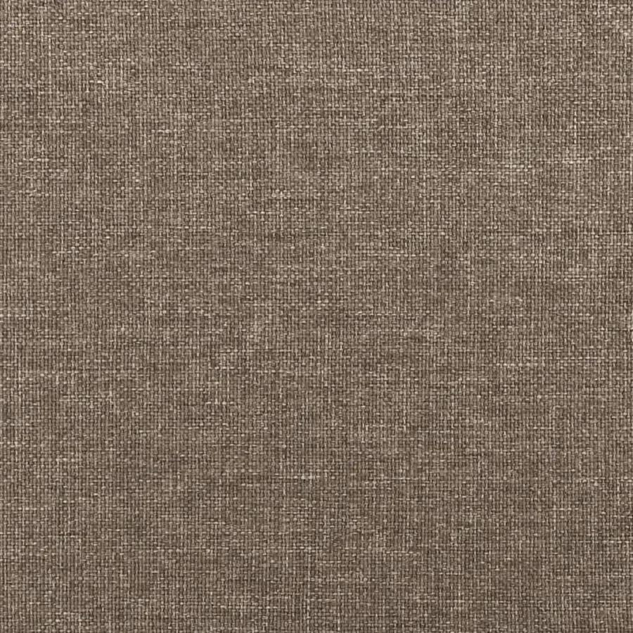Tête de lit avec oreilles Taupe 183x16x78/88 cm Tissu - 6