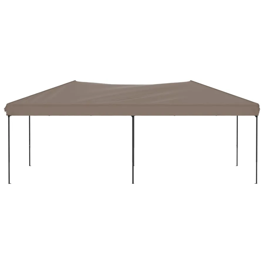 Tente de réception pliable Taupe 3x6 m - 3