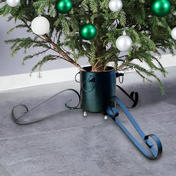 Support de sapin de Noël Vert 58x58x21 cm
