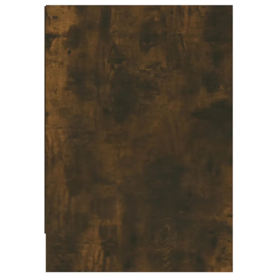 Meuble TV Chêne fumé 146,5x35x50 cm Bois d'ingénierie - 7