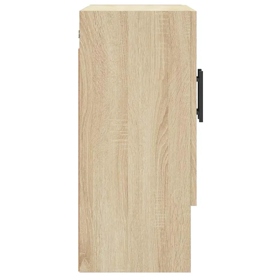 Armoire murale chêne sonoma 60x31x70 cm bois d'ingénierie - 7