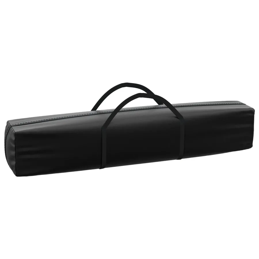 Tente de réception pliable avec parois Noir 3x3 m - 8