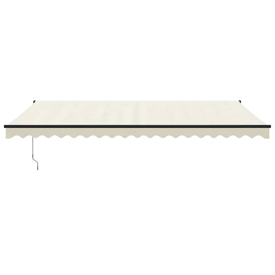 Auvent rétractable automatique crème 5x3 m - 3