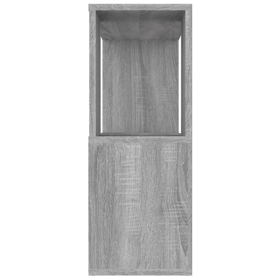 Bibliothèque/Séparateur de pièce Sonoma gris 80x24x63 cm - 6