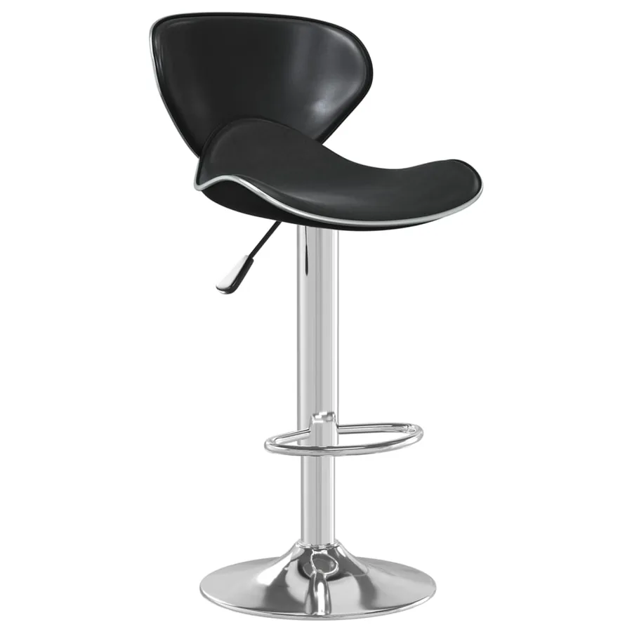 Tabouret de bar Noir Similicuir - 2