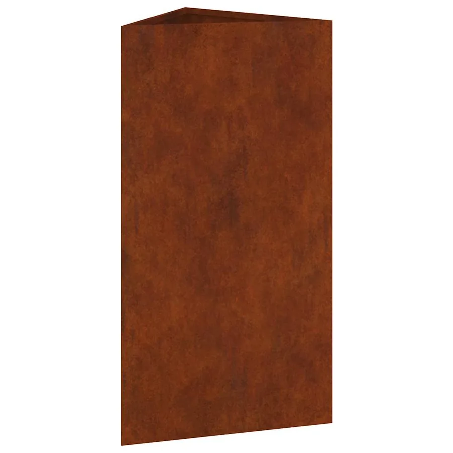 Jardinière 40x34,5x75 cm acier corten - 3