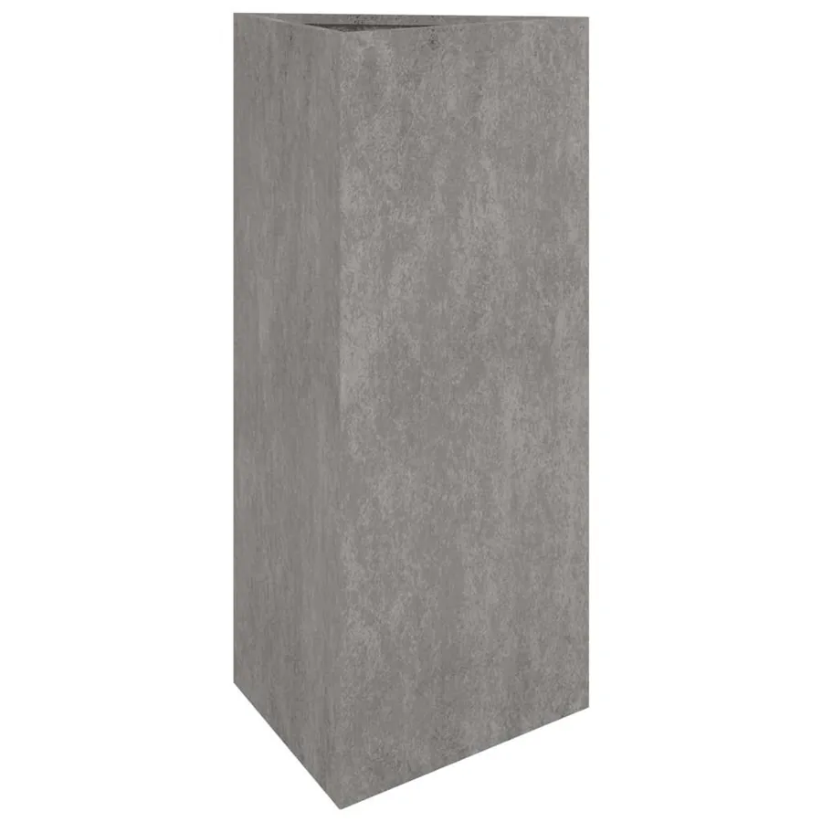 Jardinière 40x34,5x75 cm acier corten - 4