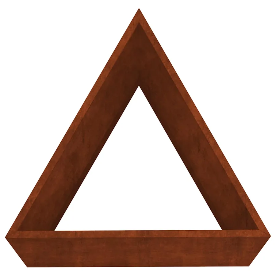 Jardinière 40x34,5x75 cm acier corten - 5