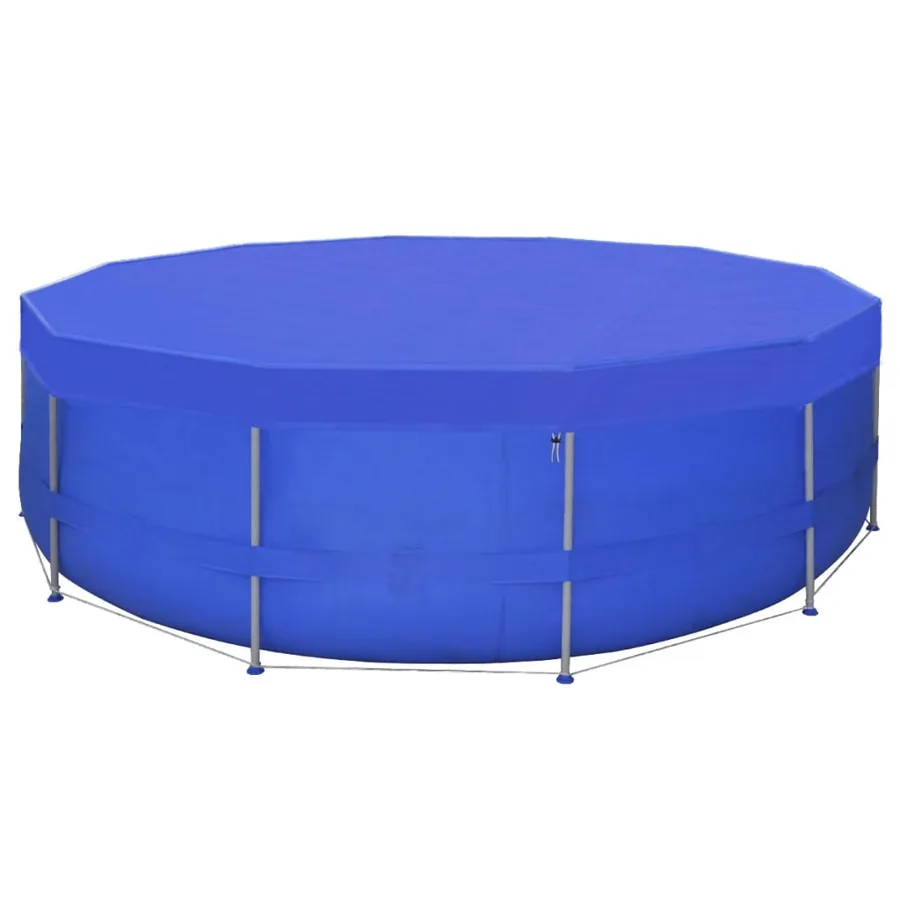 Couverture de piscine PE Ronde 460 cm 90 g/m² - 3