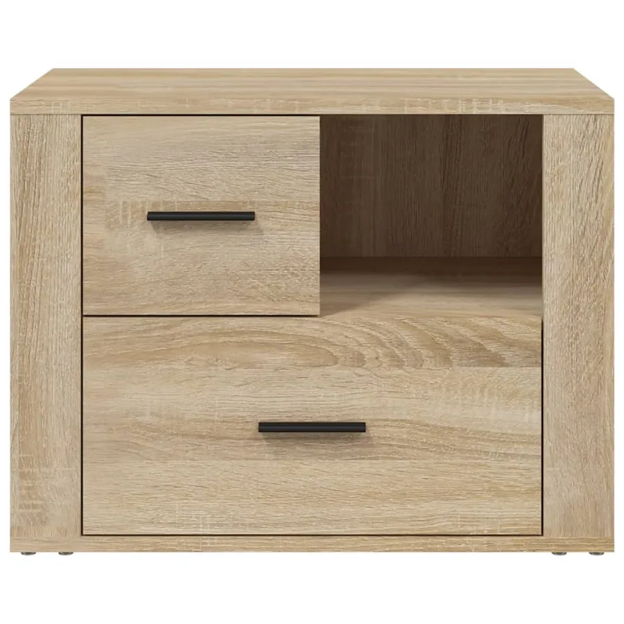 Table de chevet Chêne sonoma 60x36x45 cm Bois d'ingénierie - 6