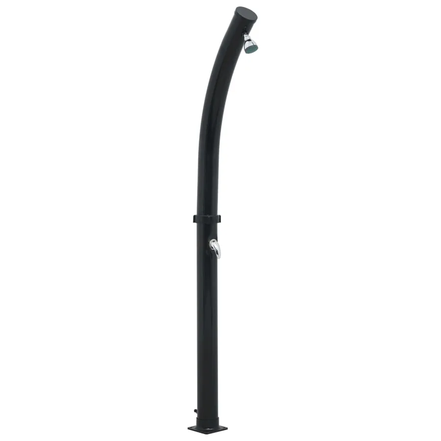 Douche solaire Noir 214 cm 20 L - 2