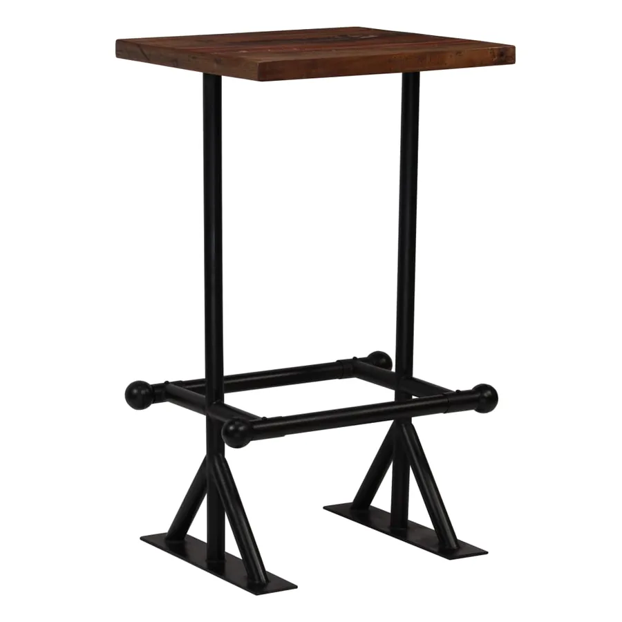 Mobilier de bar 3 pcs Bois de récupération massif - 17