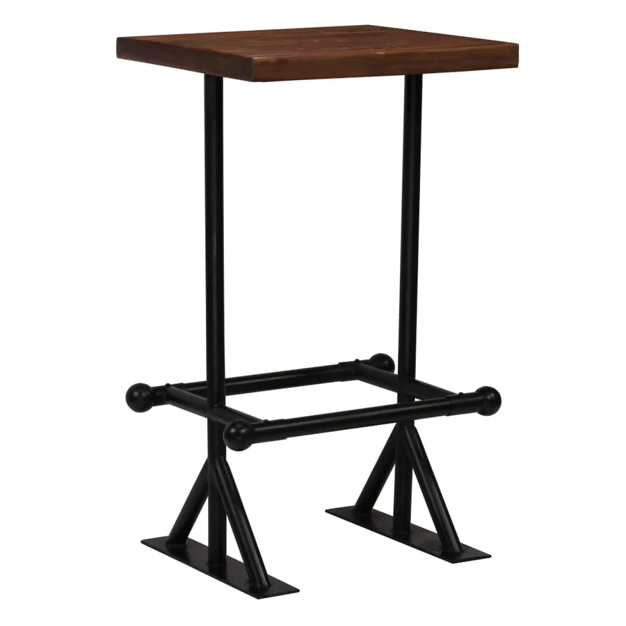 Mobilier de bar 3 pcs Bois de récupération massif - 2