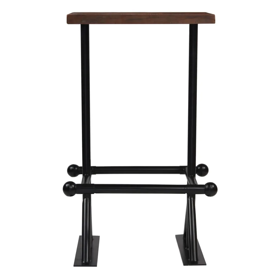 Mobilier de bar 3 pcs Bois de récupération massif - 3
