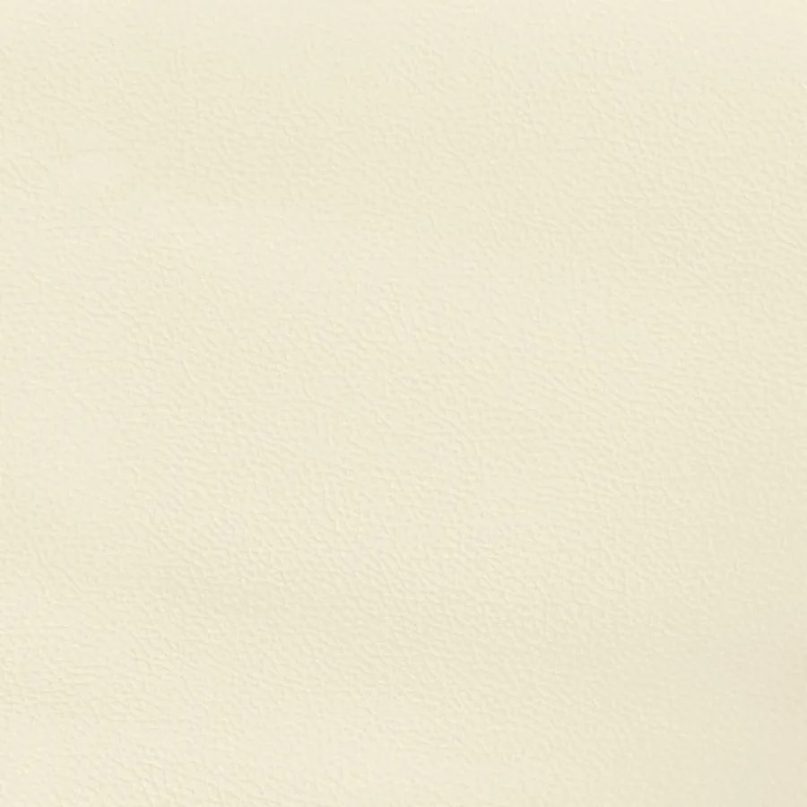 Tête de lit avec oreilles Crème 103x16x118/128 cm Similicuir - 6