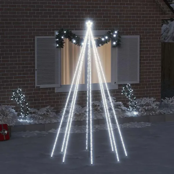 Lumières d'arbre de Noël Intérieur/Extérieur 400 LED 2,5 m