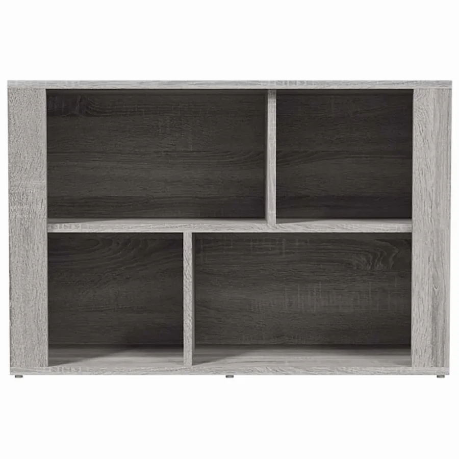 Buffet Sonoma gris 80x30x54 cm Bois d'ingénierie - 5