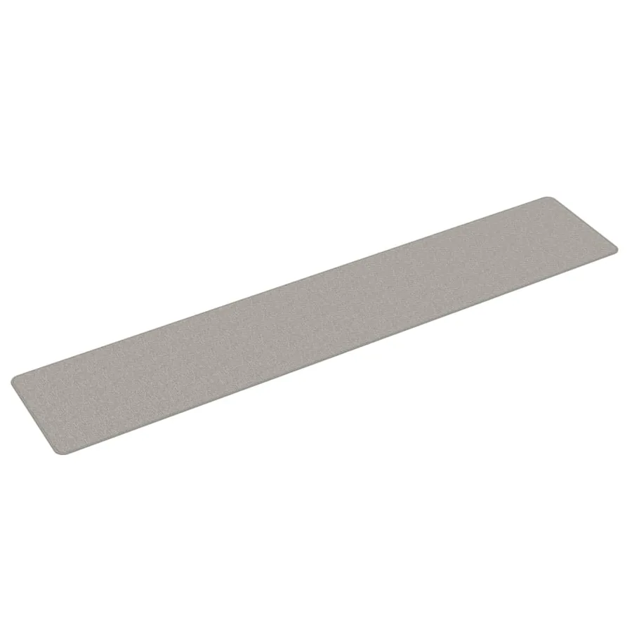 Tapis de couloir aspect sisal platina 50x250 cm - 2