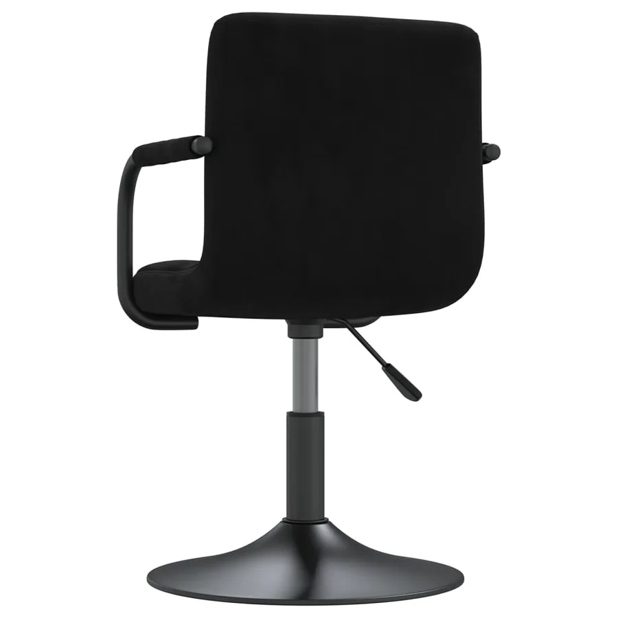 Chaise de salle à manger Noir Velours - 6