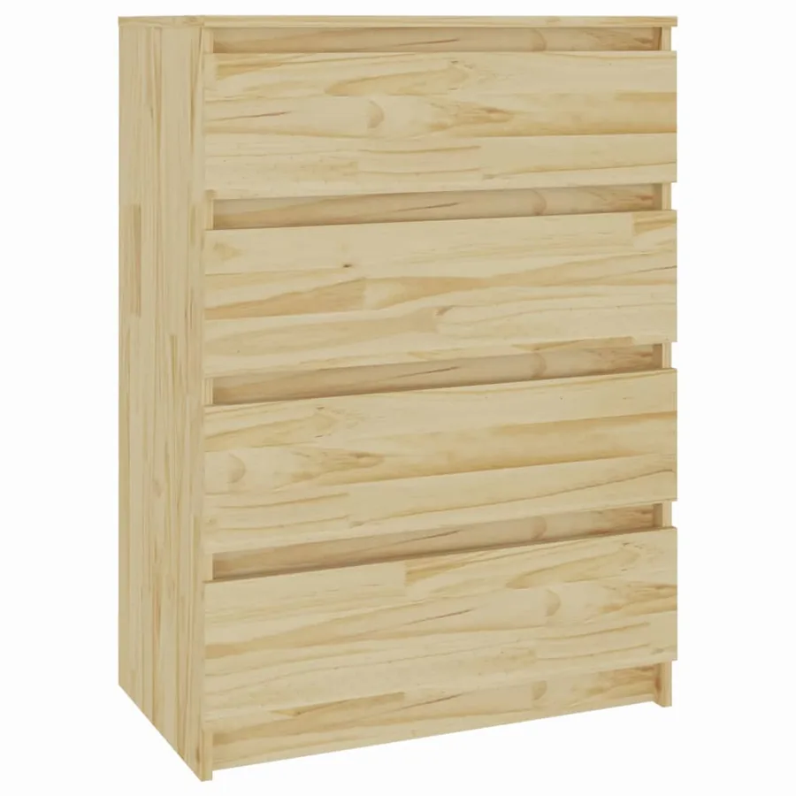 Armoire d'appoint 60x36x84 cm Bois de pin massif - 2