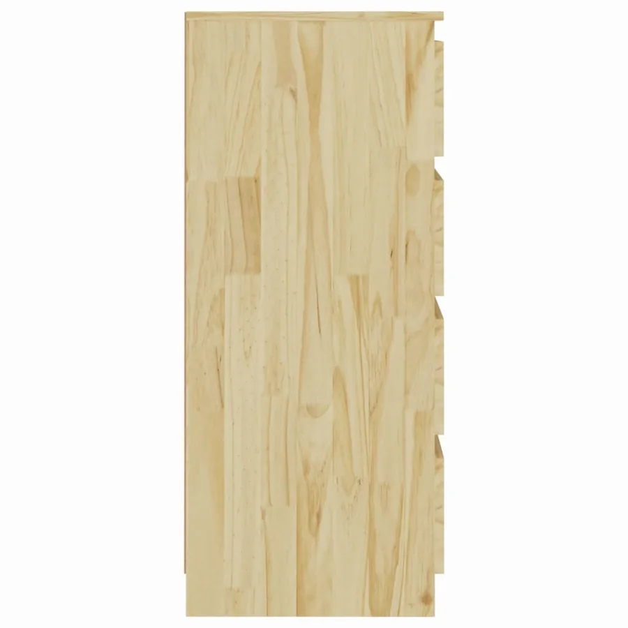 Armoire d'appoint 60x36x84 cm Bois de pin massif - 4