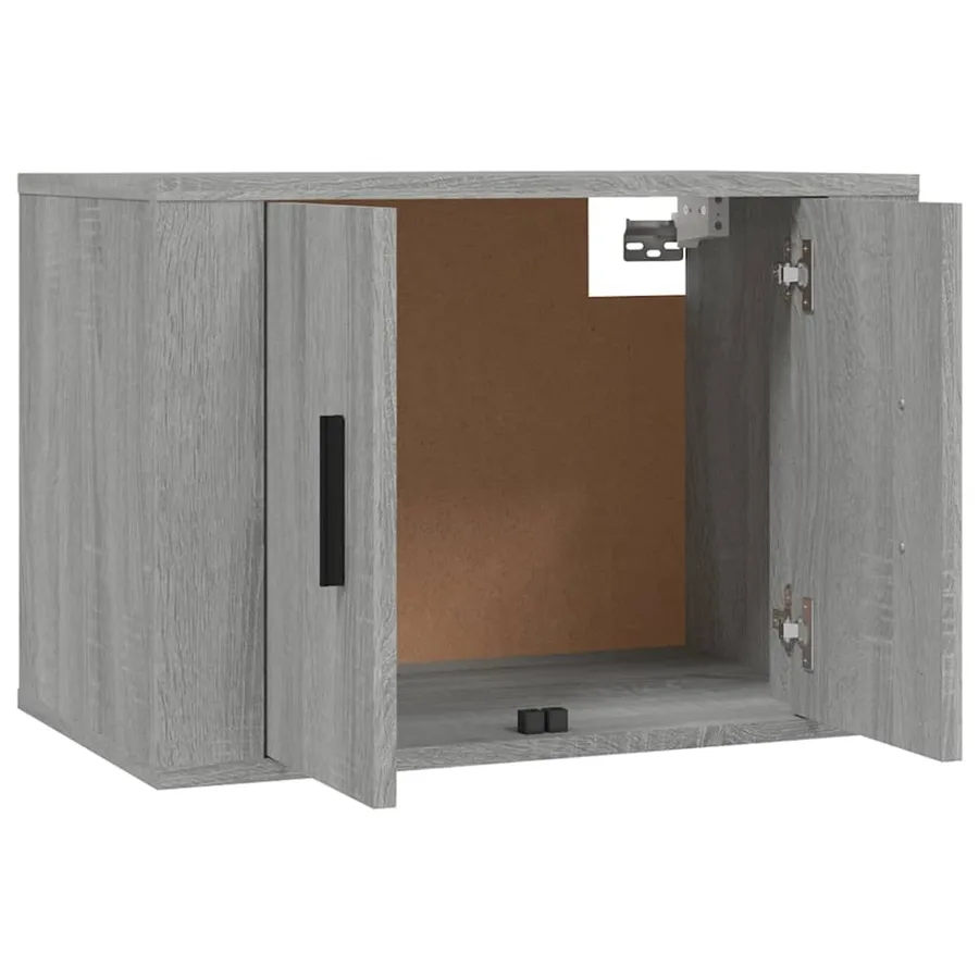 Meubles TV muraux 2 pcs sonoma gris 57x34,5x40 cm - 5